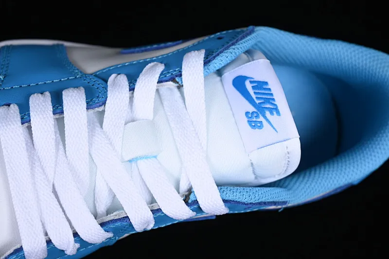All categories Air Jordan Jordan series basketball shoes Air Jordan 1 Low G version pure original Nk SB x Air Jordan 1 Low AJ1 Joe 1 joint North Carolina blue full head layer low-top basketball shoes CJ7891-401